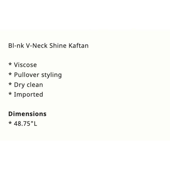 Anthropologie pink OS V-Neck Shine Kaftan Midi Dress - Picture 9 of 9